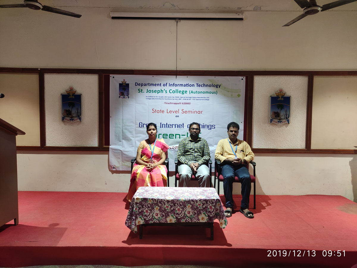 State Level Seminar on Green - IoT