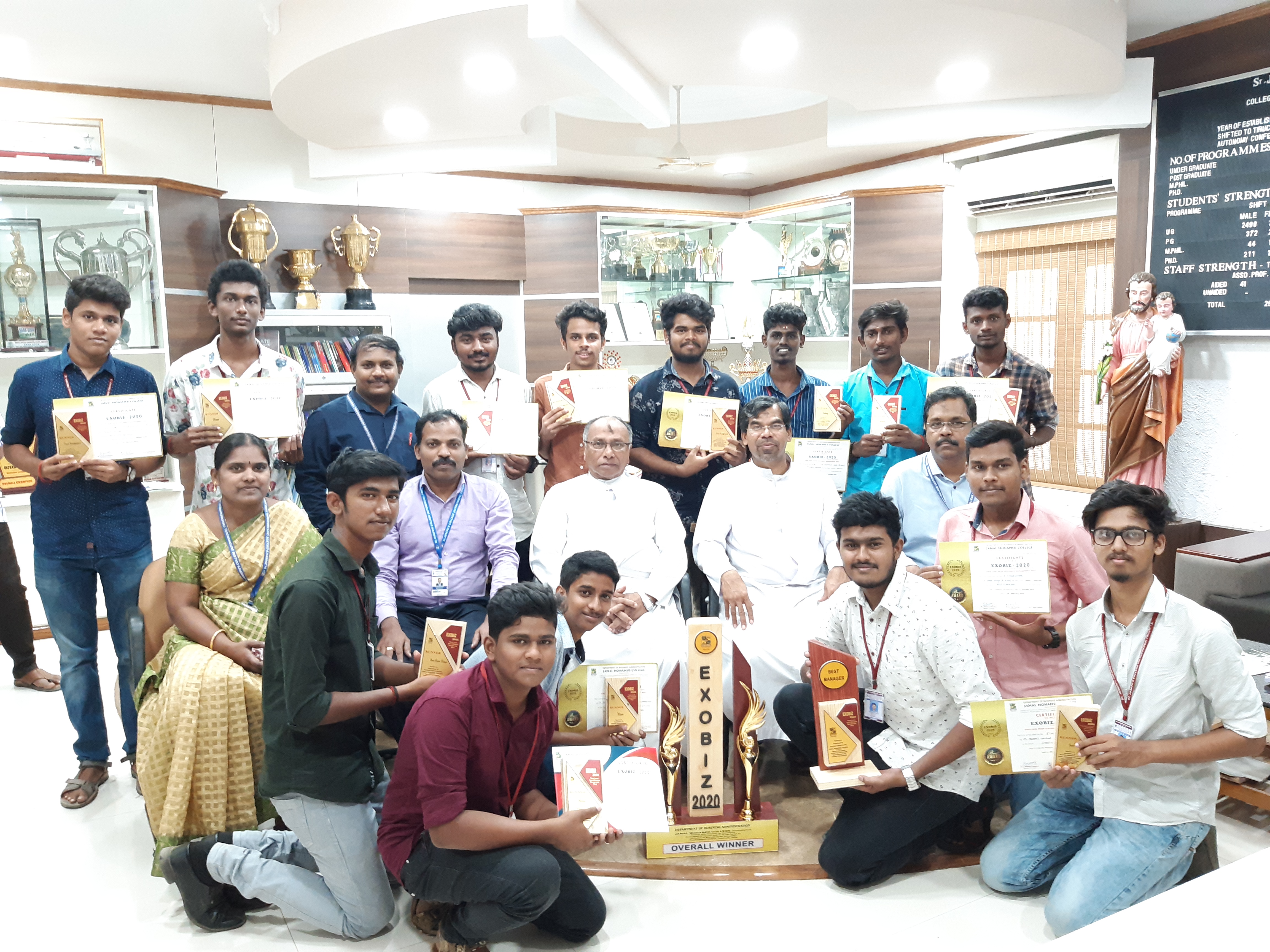 Dept. of Commerce (shift-II) Students won overall winners in the event of